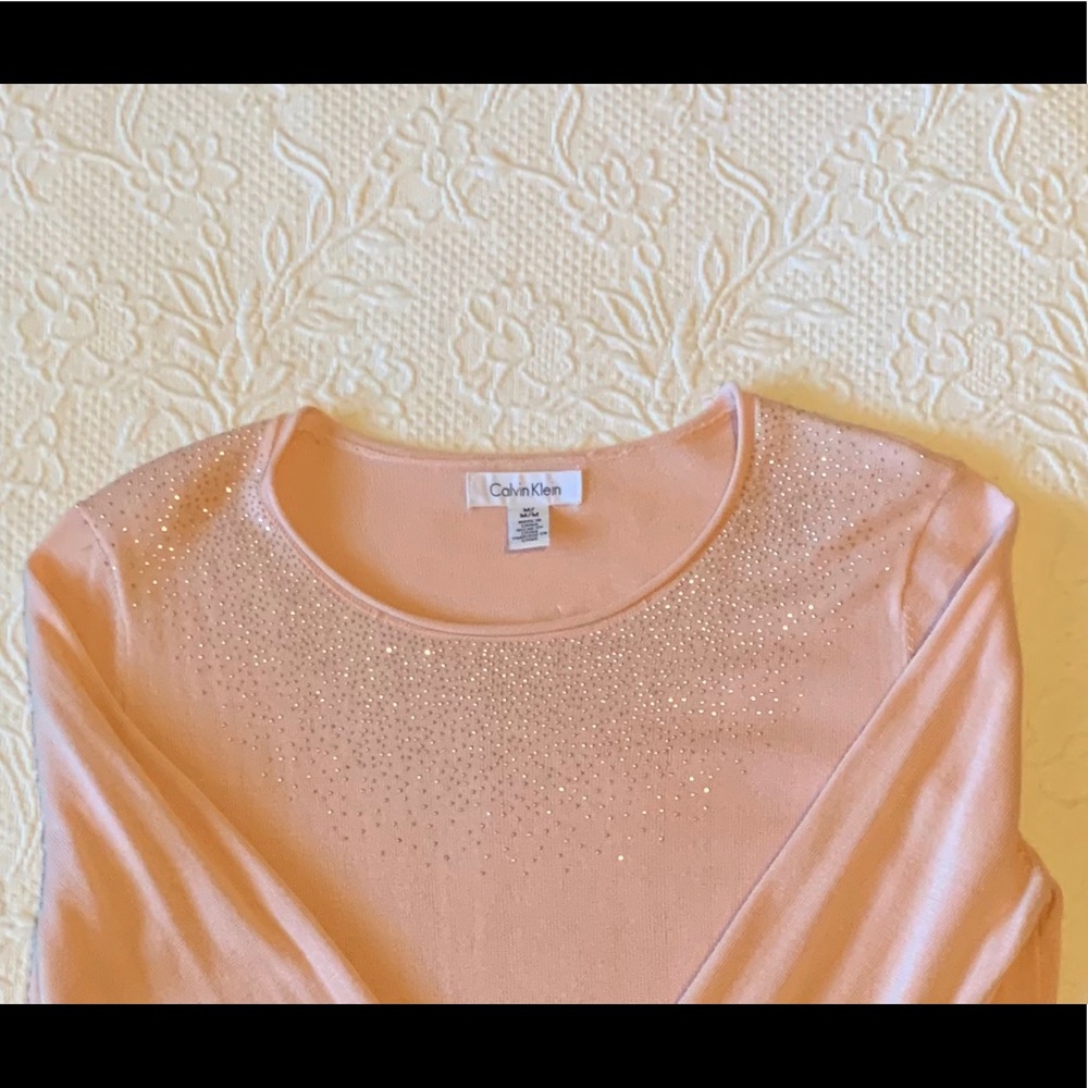 Pink Calvin Klein Sweater